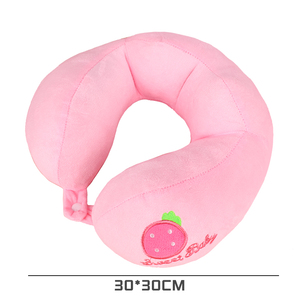 Cuscini a U Personalizzati con Logo Ricamato di Cartoni Animati, Morbidi Cuscini in Cotone Perfetti come Poggiatesta e Cuscini da Viaggio - Product Image 3