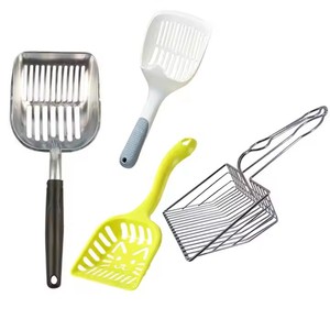 Cuchara para arena para gatos de plástico Jumbo de Metal de aleación de aluminio y acero inoxidable de gran capacidad duradera - Product Image 1