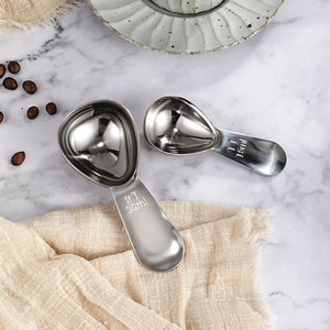 Manjia Muỗng Cà Phê Đo Bằng Thép Không Gỉ Muỗng Canh <span class=keywords><strong>2</strong></span> & <span class=keywords><strong>1</strong></span> Muỗng Đo Đường Trà Cà Phê 15 Ml & 30Ml - Product Image 3