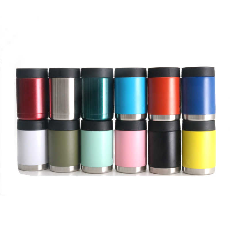 12oz Double Wall Vacuum Stainless Steel Insulated coke Beer Drink Can Cooler