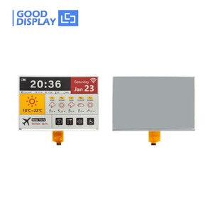 GDEM102F91 Módulo de pantalla de papel electrónico de cuatro colores extra largo de 10,2 pulgadas, pantalla de tinta electrónica BWRY de ultra bajo consumo de energía SPI HD de 960 × 640 - Product Image 5