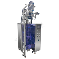 Máquina de envasado de polvo con alimentación por tornillo de 2g para bolsas de esquina recíprocas de película compuesta, para blanqueamiento dental y mascarillas faciales en polvo