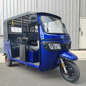 Triciclo para Adultos en Oferta, Motocicleta de Tres Ruedas con Carrocería Abierta, Tuktuk King Bajaj, Motor de 3000W, Potencia de 60V - Product Image 1