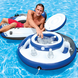 GARIDA Inflable Piscina Flotador LATAS Nevera Personalizada Aceptar Fiesta EN LA Playa Flotante Mega Chill Circle Refrigerador Niños - Product Image 4
