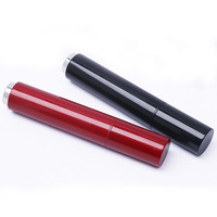 Pinceau applicateur cosmétique rechargeable avec logo personnalisé, pour poudre libre Kabuki, fond de teint liquide et pompe distributeur