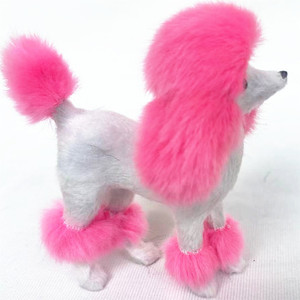 Vente en gros de mini-jouets en peluche mignons et miniatures, chien bouledogue en peluche, poupée pour la décoration de maison de poupées - Product Image 6