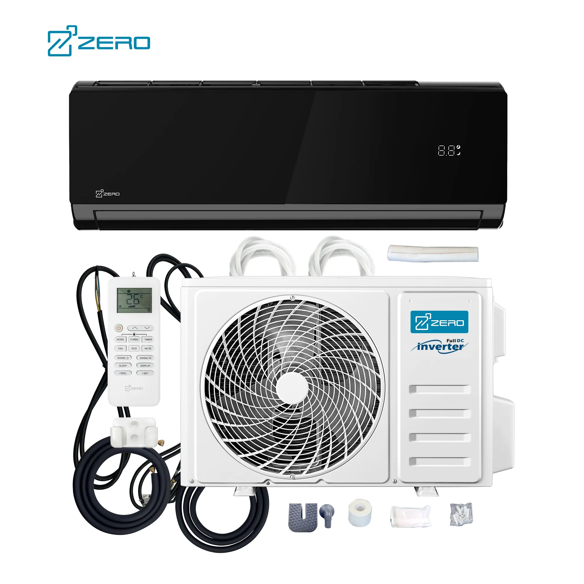 ZERO Z-cool Smart inverter a prueba de óxido Btu mini split aire acondicionado 7000 - 24000 aire acondicionado tipo split acondicionadores de aire