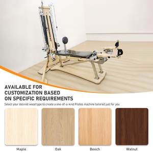 Équipement de Pilates Reformer en érable, édition limitée, conçu par <span class=keywords><strong>Ochi</strong></span> pour les salles de sport et les studios professionnels - Product Image 5