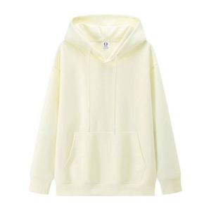 Pull-over épais oversize à col rond et manches longues, coupe ample, unisexe, avec logo personnalisé - Product Image 4