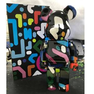 28 Cm Diy <span class=keywords><strong>Bearbrick</strong></span> figura de acción juguete 18 Cm hecho a mano Diy Sticking Drill <span class=keywords><strong>Bearbrick</strong></span> Doll - Product Image 2