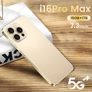 2025 Gốc Chất Lượng Cao I16Pro Max 16GB + 1Tb Android 13 5G Điện Thoại Thông Minh Trên toàn cầu Tương Thích 108MP Phía Sau Máy Ảnh - Product Image 1