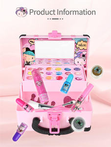 Nouvel ensemble de jouets de <span class=keywords><strong>maquillage</strong></span> pour filles, jeu de simulation, cadeau de princesse, valise, trousse de <span class=keywords><strong>maquillage</strong></span> - Product Image 3