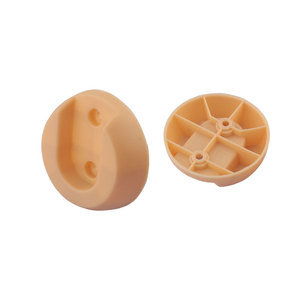 Base de soporte para perchero Pepsi, imitación madera, con barra colgadora de madera maciza, base de fijación para armario, tornillo - Product Image 1