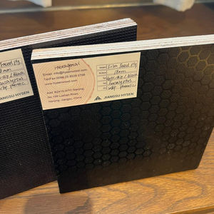 Gran oferta de China, película de pegamento de resina fenólica negra <span class=keywords><strong>antideslizante</strong></span> de 9mm con revestimiento de madera contrachapada - Product Image 1