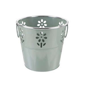 Nave bordo fiore vaso di albicocca secchio decorazione per la casa vaso floreale portacandele per fiori zincato secchio <span class=keywords><strong>in</strong></span> <span class=keywords><strong>ferro</strong></span> <span class=keywords><strong>battuto</strong></span> - Product Image 5