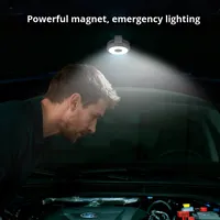 Mini Lampe d'Appoint Magnétique Portable pour Téléphone, LED Tricolore Réglable en ABS pour Selfie