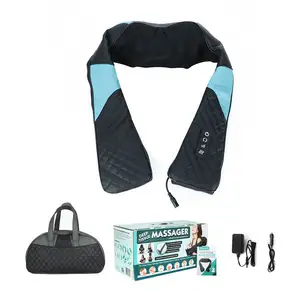 Factory Wholesale CE Neck And Shoulder Massager Trapezius Muscle Massager With Carry Bag