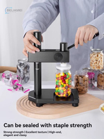 Capsuleuse manuelle pour thé au lait, capsuleuse automatique jetable pour canettes