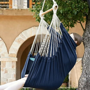 Silla Colgante Premium con Barra Separadora - Columpio de Cuerda Cómodo para Relajarse <span class=keywords><strong>en</strong></span> <span class=keywords><strong>Casa</strong></span> y Jardín - Product Image 3