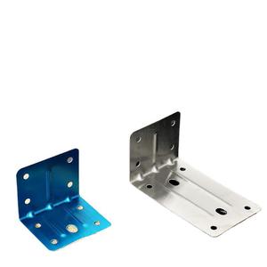 Soportes de esquina de acero inoxidable, soportes de estante en ángulo recto de 90 grados para gabinetes, muebles de baño, soporte de metal duradero - Product Image 2