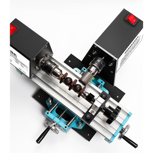 <strong>Wood</strong> Bead Making Machine Mini Drilling Machine Polishing Rounding Buddha Bead <strong>Lathe</strong> DIY Wooden Bead Woodworking <strong>Tool</strong> - Product Image 2