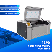 China Hobby CNC CO2 Laser Snijmachine SK1390 voor Hout/Acryl/MDF/Leer/Papier/Rubber Hoge Nauwkeurigheid Watergekoeld AI/BMP/PLT
