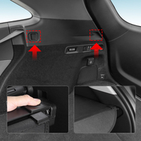 Cache-bagages rétractable pour ZEEKR 7X, tablette de coffre universelle, accessoires intérieurs
