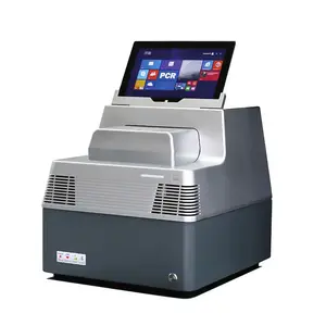 ระบบ PCR เรืองแสงแบบเรียลไทม์สำหรับห้องปฏิบัติการโรงพยาบาลและเครื่อง PCR ทางการแพทย์อุปกรณ์การปั่นจักรยานด้วยความร้อน