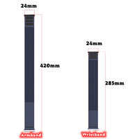 Bracelet de bras en nylon respirant pour Garmin CIRQA, bracelet intelligent, tracker d'activité, brassard de sport pour Garmin CIRQA