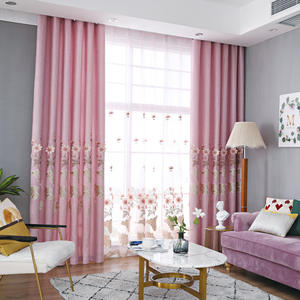 <span class=keywords><strong>2020</strong></span> personalizado estilo europeo americano moderno <span class=keywords><strong>sala</strong></span> <span class=keywords><strong>de</strong></span> estar <span class=keywords><strong>cortinas</strong></span> opacas en relieve cepillado Jacquard Fondo bordado ojal - Product Image 3