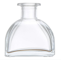 Bouteille diffuseur vide en verre transparent 50ml 100ml/3.4oz, rechargeable, pour diffuseur d'arômes, pot, vase, contenant de parfum