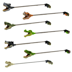Jouet de préhension de dinosaure à grande bouche, modèle animal en plastique, outil de préhension pour enfants, pince à bras mécanique, unisexe - Product Image 2