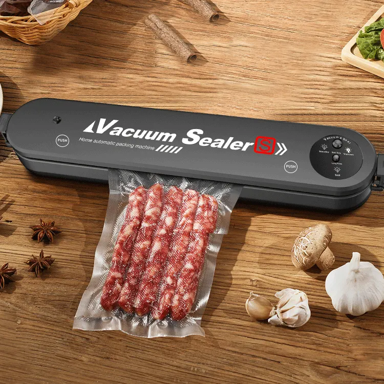 2021 Worldwide Handheld Máquina de Embalagem Saco de Vácuo De Vedação Personalizado Recarregável Auto Casa Rolo Aferidor Do Vácuo de Alimentos Comerciais