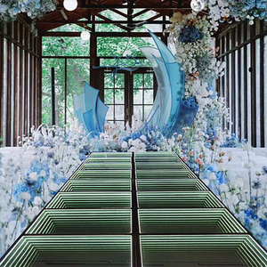 Station de partage de fête de mariage 2025 éclairage scène de danse de plancher pour la fête de mariage - Product Image 1