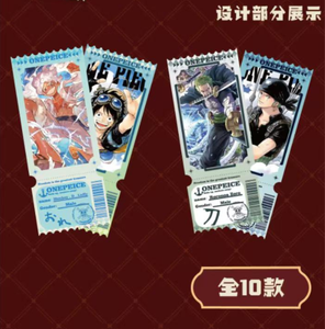 Cartes de collection Leyou One Piece : Personnages d'anime Luffy, Zoro, Nami, Boa - Cartes à rabat triple pour loisirs, jouets et cadeaux - Product Image 4