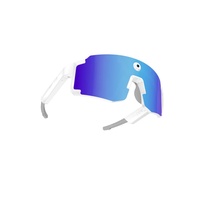 Lunettes de sport intelligentes M14 avec caméra 8MP, prise de vue mains libres, assistant IA, verres résistants aux UV, branches flexibles, lunettes de soleil antidérapantes