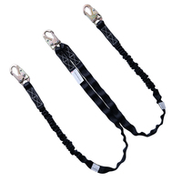 Cuerda de Seguridad con Absorbedor de Energía ANSI Z359.13-2013 para Protección Contra Caídas, Cuerda de Seguridad con Absorción de Impactos Doble/TWIN/Y Leg