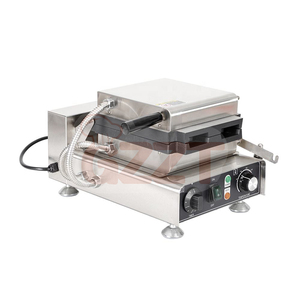 Machine à gaufres électrique verticale en acier inoxydable à usage commercial, pour gaufres, gaufrettes et bouchées de gaufres, personnalisable - Product Image 6