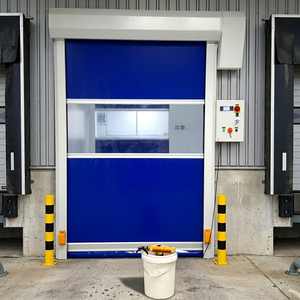 Persianas Enrollables Modernas Comerciales Resistentes al Fuego, Puerta Enrollable <span class=keywords><strong>de</strong></span> Acero con Clasificación <span class=keywords><strong>de</strong></span> Cortina Contra Incendios para Talleres y Supermercados - Product Image 1