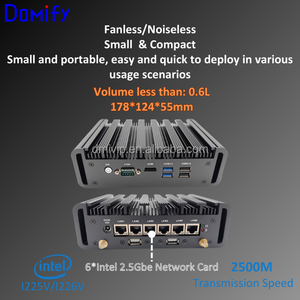 Ls01 2.5g 6 Lan pfsense <span class=keywords><strong>Mini</strong></span> PC <span class=keywords><strong>Quad</strong></span> <span class=keywords><strong>Core</strong></span> N100 không quạt kinh doanh tường lửa <span class=keywords><strong>Router</strong></span> DDR5 nhà doanh nghiệp máy chủ thiết bị trong kho - Product Image 3