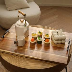 Planche à découper en bois naturel écologique pour cuisine, couvercle de cuisinière, protection de plan de travail pour évier de cuisine, plan de travail pour cuisinière à <span class=keywords><strong>gaz</strong></span>/électrique - Product Image 4