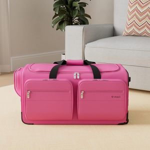 Free Sample 25 Inch Collapsible Dance Duffel Bag with <b>Garment</b> <b>Rack</b> Lightweight Costume Travel Luggage Duffel Bags - Product Image 2