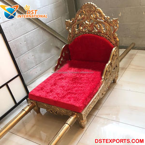 Increíble Diseño de Doli para Novia Musulmana, Carruaje Moderno Portátil Impulsado a Mano, Entrada de la Novia, Boda India, Mehndi Doli Palki - Product Image 4