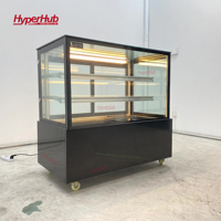 Vitrine Réfrigérée Commerciale pour Pâtisseries et Gâteaux, Armoire Réfrigérée d'Angle pour Pâtisserie