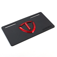 Plaque de plaque d'immatriculation en plastique étanche personnalisée, design DIY, magnifique couverture, best-seller, nouvelle décoration de coffre de voiture