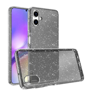 Gscase Pha Lê Ở Rõ Ràng Long Lanh Chống Sốc Cứng PC TPU Lai Điện Thoại Di Động Trường Hợp Đối Với Samsung Galaxy A06 A16 A26 A36 A56 - Product Image 4