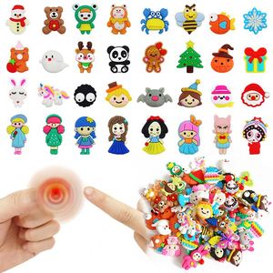 Trompos Giratorios Creativos DIY, Pegatinas 3D de Dibujos Animados, Juguetes Combinados de Trompos Giratorios - Product Image 1