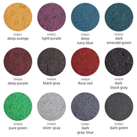 Flocons d'époxy 1-3mm/1-5mm pour système de sol époxy, flocons de roche mélangés multicolores en promotion