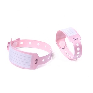 Fabricante de China Impresión activa personalizada Banda de identificación del paciente RFID Evento Pvc Vinilo Hospital Pulsera de identificación del paciente para el hospital - Product Image 1