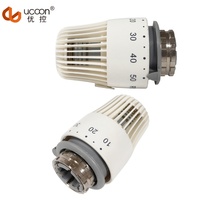 Tête de contrôle de température Tête thermostatique pour raccord de collecteur de chauffage pour usage intérieur